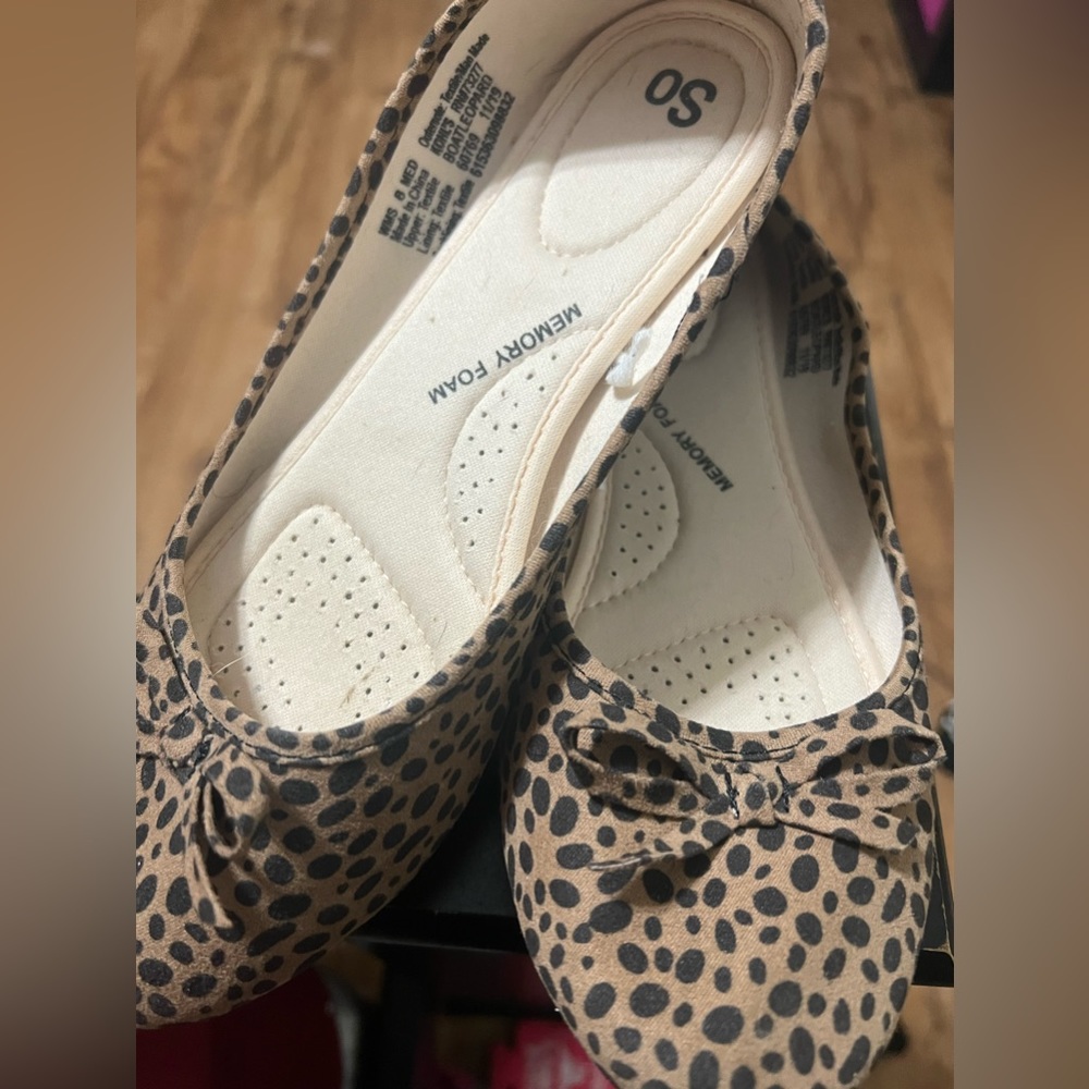 Cheetah Print Flats